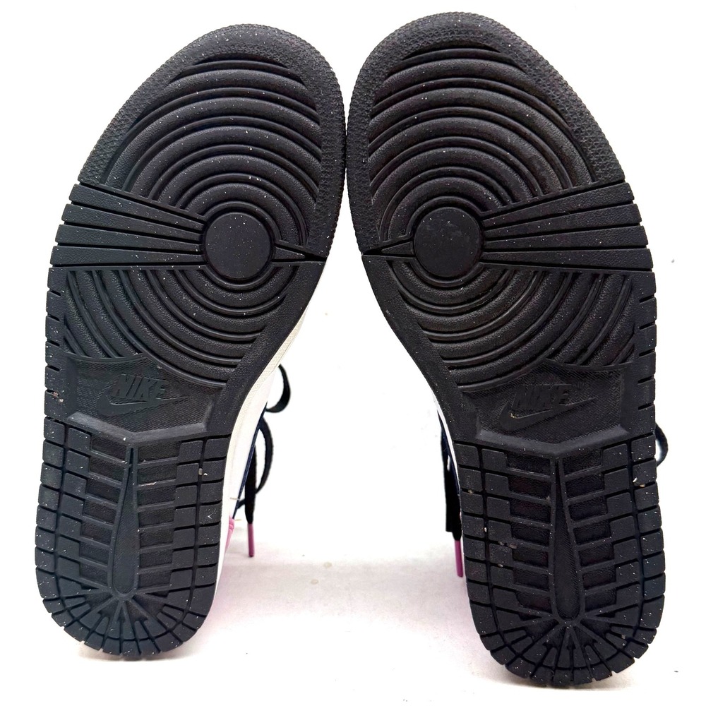 Air Jordan 1 SE Mid Cyber Active Fuchsia Shoes Size: 8 M / 9.5 W [CZ9834-100] - Picture 11 of 12
